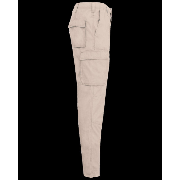 Pantalon léger multipoches homme 100% coton personnalisable – Vêtement professionnel pour communication d’entreprise