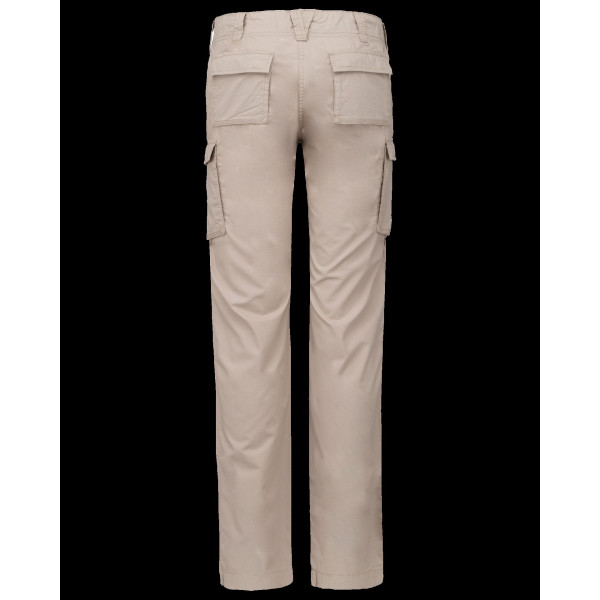 Pantalon léger multipoches femme 100% coton personnalisable entreprise - BCM Goodies