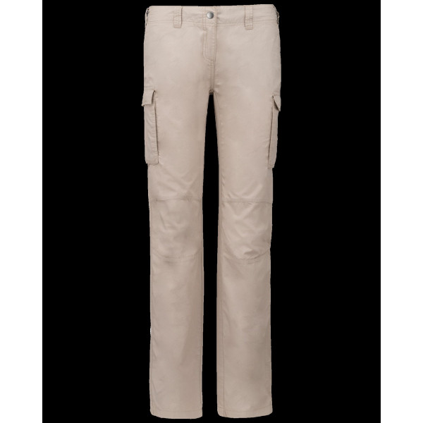Pantalon léger multipoches femme 100% coton personnalisable entreprise - BCM Goodies