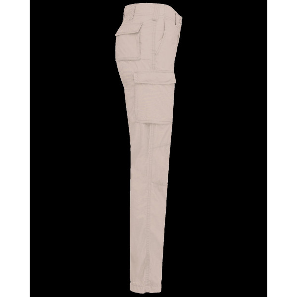 Pantalon léger multipoches femme 100% coton personnalisable entreprise - BCM Goodies