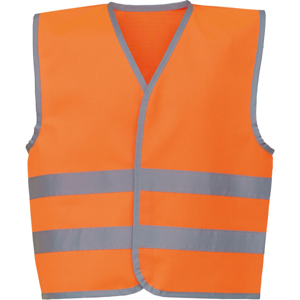 Gilet avec bordures et bandes réfléchissantes personnalisable – Vêtement de visibilité pour communication d’entreprise B2B