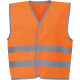 Gilet avec bordures et bandes réfléchissantes personnalisable – Vêtement de visibilité pour communication d’entreprise B2B