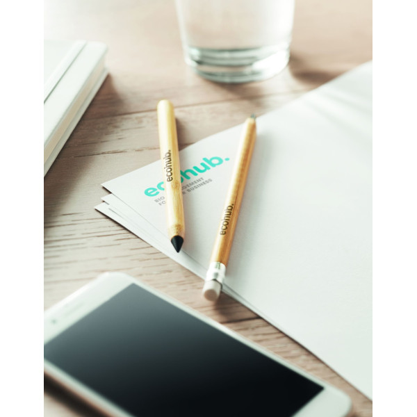 Crayon sans encre longue durée INKLESS BAMBOO Personnalisable | BCM Goodies