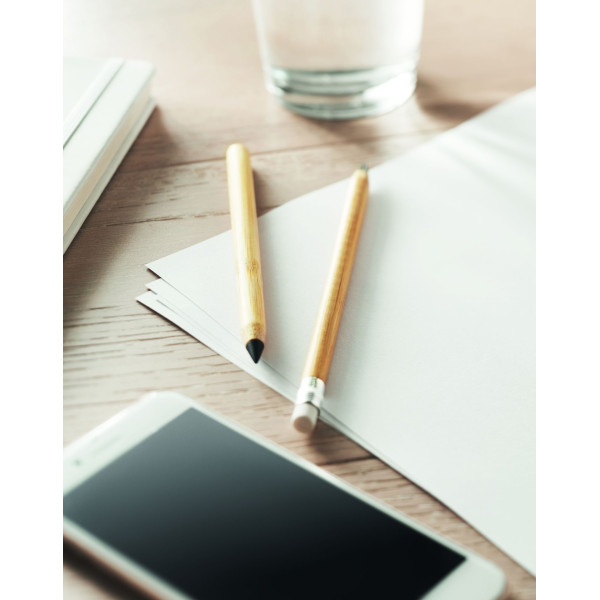 Crayon sans encre longue durée INKLESS BAMBOO Personnalisable | BCM Goodies