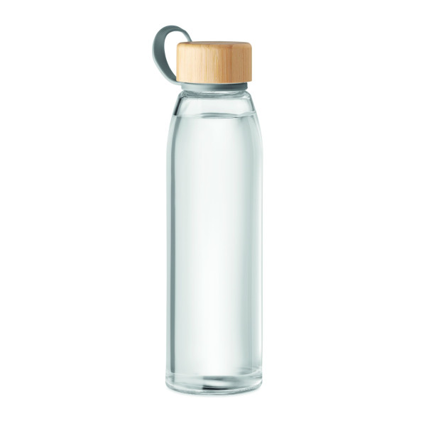 Flacon en verre 500 ml FJORD WHITE Personnalisable | BCM Goodies