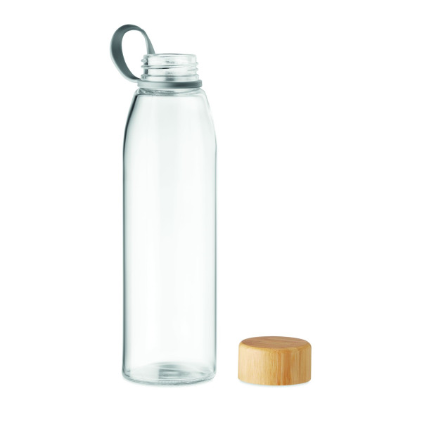 Flacon en verre 500 ml FJORD WHITE Personnalisable | BCM Goodies