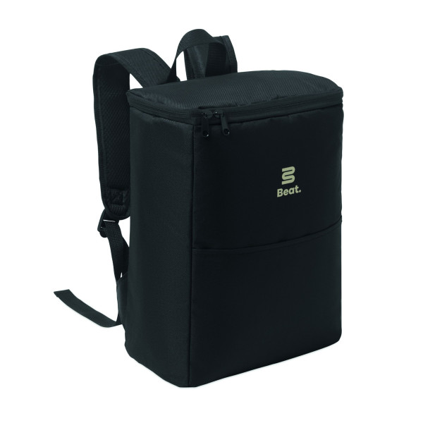 Sac à dos isotherme en polyester 600D RPET avec bandoulière réglable - 11L - BCM Goodies