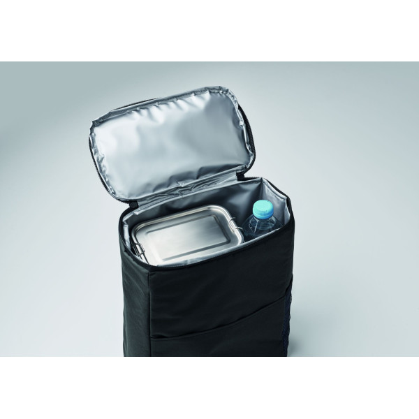Sac à dos isotherme en polyester 600D RPET avec bandoulière réglable - 11L - BCM Goodies
