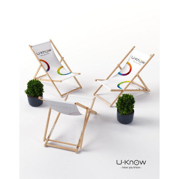 CHILIENNE BOIS Chaise Longue Personnalisée En Bois Personnalisable | BCM Goodies