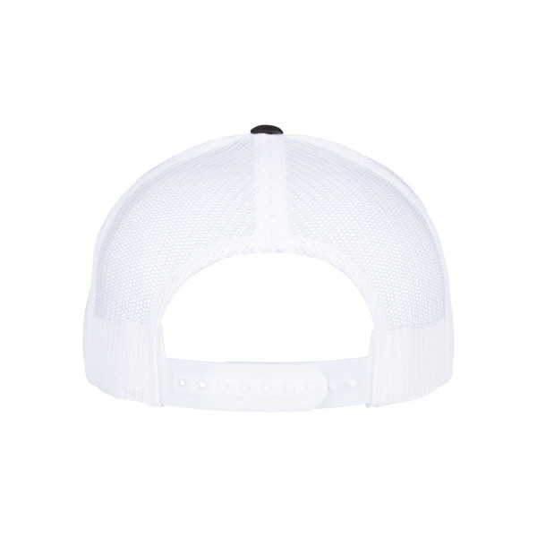 Casquette trucker retro bicolore - Accessoire personnalisable tendance
