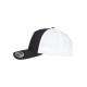 Casquette trucker retro bicolore - Accessoire personnalisable tendance