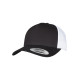 Casquette trucker retro bicolore - Accessoire personnalisable tendance
