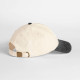 Casquette vintage compacte visière contrastée