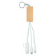 Porte-clés support en bambou CLAUERC Personnalisable | BCM Goodies
