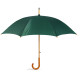 Parapluie avec poignée en bois CUMULI - Parapluie compact et résistant pour rester au sec avec style