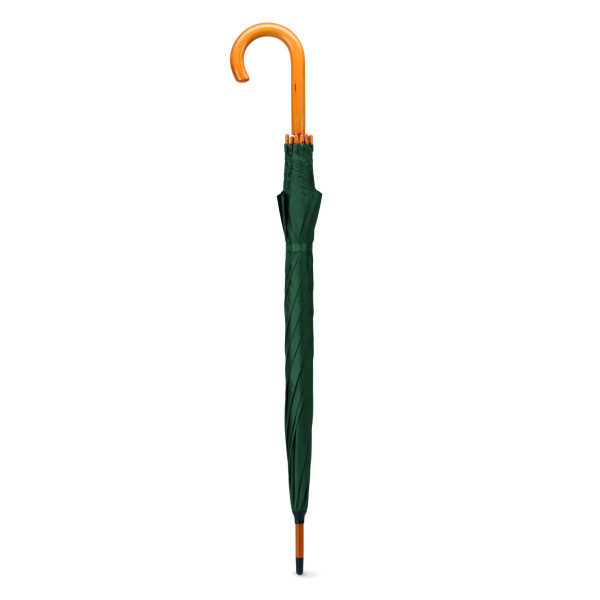 Parapluie avec poignée en bois CUMULI - Parapluie compact et résistant pour rester au sec avec style