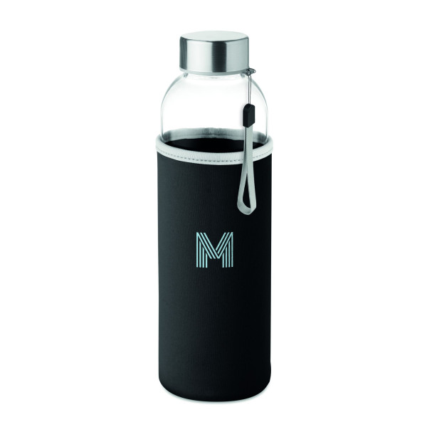 Bouteille en verre personnalisable 500ml UTAH GLASS - Idéale pour une communication responsable