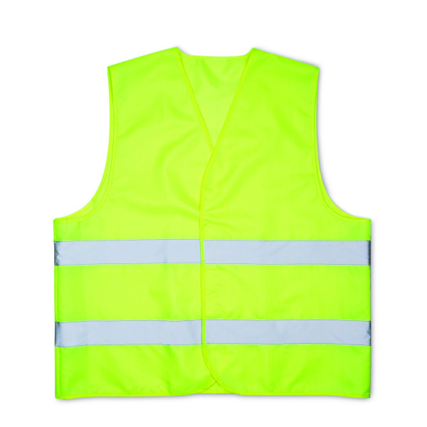 Gilet de sécurité VISICOAT - Bande réfléchissante haute visibilité classe 2 - Tailles variées - Conception unisexe - Lavable en 