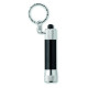 Mini lampe torche ARIZO en aluminium avec Led unique - Accessoire pratique pour activités extérieures - Porte-clés inclus - Pile