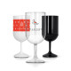 Verre à pied personnalisé 18 cl en Tritan réutilisable – marquage sur-mesure pour événements professionnels et associatifs