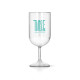 Verre à pied personnalisé 18 cl en Tritan réutilisable – marquage sur-mesure pour événements professionnels et associatifs