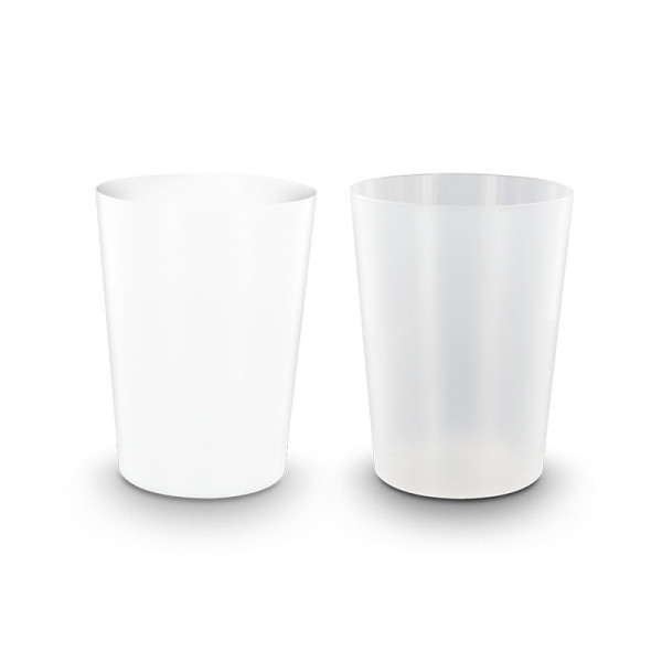 GOBELET PLASTIQUE REUTILISABLE 22 cl RAS BORD Personnalisable | BCM Goodies