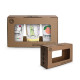 Boîte de rangement kraft pour 3 ou 6 gobelets PICUP60 personnalisés – BCM Goodies