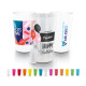 GOBELET PLASTIQUE REUTILISABLE 30 cl RAS BORD Personnalisable | BCM Goodies