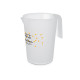 PICHET, POT, EN POLYPROPYLENE (PP) 110 cl RAS BORD