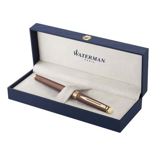 Stylo plume Waterman Hémisphère laqué métallique - Bleu, fabriqué en France