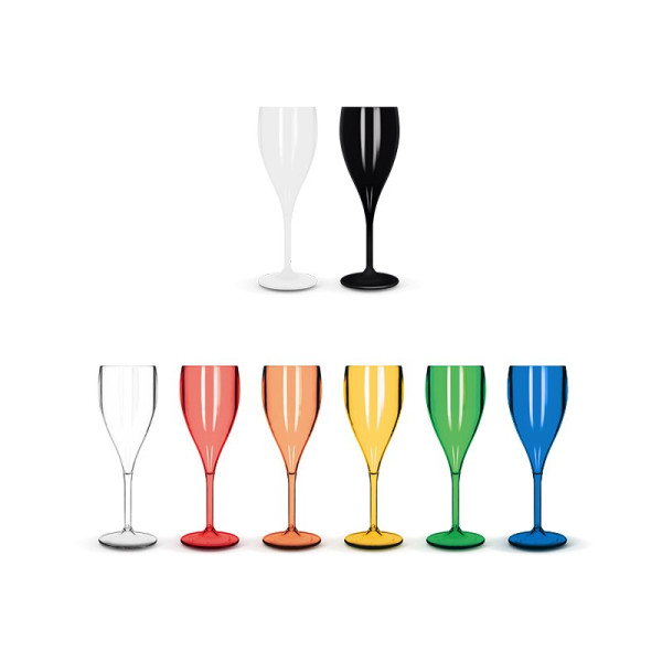 Flûte à champagne personnalisable – Cadeau d’entreprise écologique, marquage logo, fabrication française