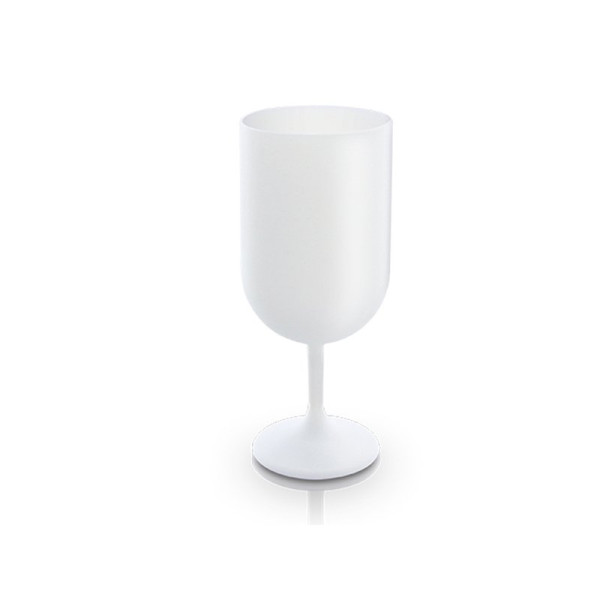 Verre à pied en plastique réutilisable 18 cl personnalisable – Communication événementielle – BCM Goodies