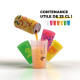 Gobelet réutilisable personnalisable 33 cl – 8 coloris, personnalisable 1 couleur ou quadri, adapté événements professionnels