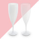 Flûte à champagne plastique réutilisable 14 cl personnalisable – BCM Goodies