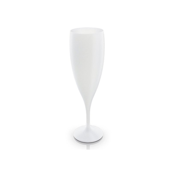 Flûte à champagne plastique réutilisable 14 cl personnalisable – BCM Goodies