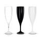 Flûte à champagne personnalisable en plastique Tritan 14 cl – Réutilisable, sans BPA, compatible lave-vaisselle – BCM Goodies