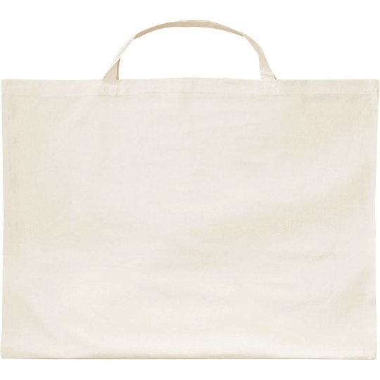 Sac coton MAXI 140 écru personnalisable – Totebag sans soufflet pour communication d’entreprise et événements – BCM Goodies