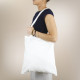 Sac coton 100% Fairtrade 140g personnalisé – Impression quadri ou sérigraphie – 38x42cm – Anses longues – BCM Goodies