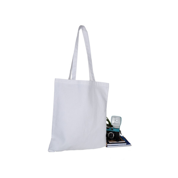Sac coton personnalisable BENGAL 230 blanc – Tote bag publicitaire pour communication visuelle entreprise | BCM Goodies