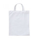 Sac coton personnalisable SHORT M 155 Blanc – Tote bag publicitaire 28x32 cm pour communication d’entreprise