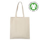 Sac coton BIO personnalisable – Tote bag BENGAL 280 écru avec impression pour communication d’entreprise