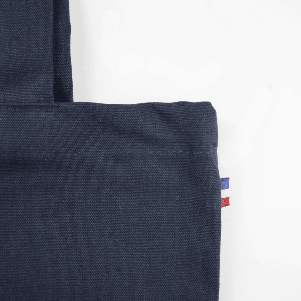 Sac coton BIO noir personnalisé Origine France Garantie – ALFRED 250 – Personnalisation sérigraphie entreprise