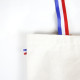 Sac coton tricolore Alfred personnalisable – Anses bleu blanc rouge – Communication événementielle entreprise