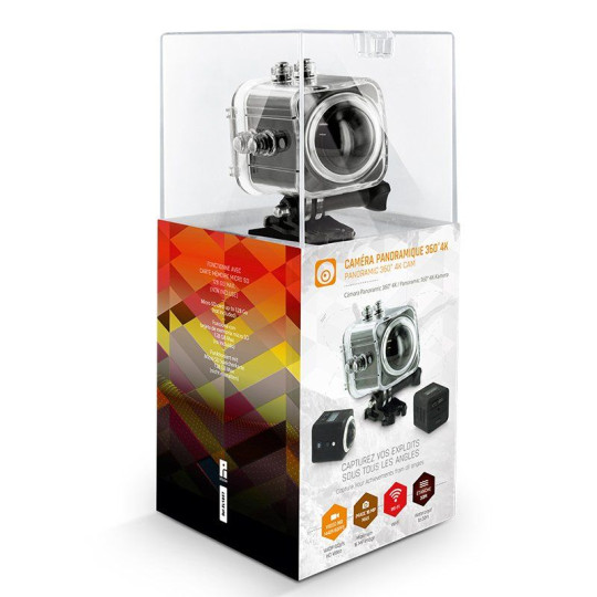CAMERA PANORAMIQUE 360° 4K Personnalisable | BCM Goodies