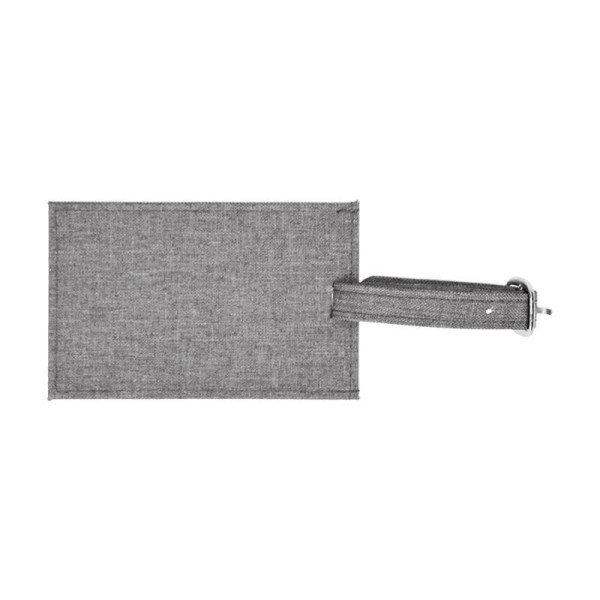 Étiquette de valise personnalisable chinée avec marquage – Accessoire d’entreprise pratique pour welcome pack et cadeaux d’affai