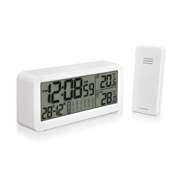 PENDULETTE REVEIL MULTIFONCTIONS AVEC CAPTEUR EXTERIEUR Personnalisable | BCM Goodies