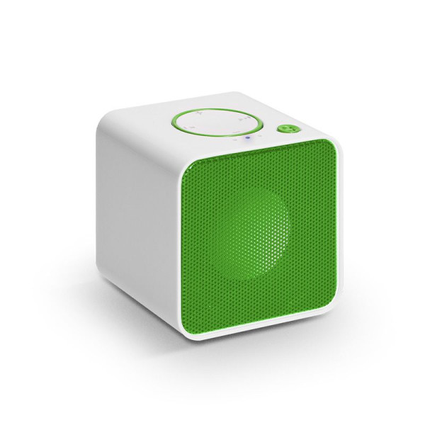 Mini enceinte haut-parleur personnalisable rétro 3W avec micro SD et main libre – Cadeau d’entreprise BCM Goodies