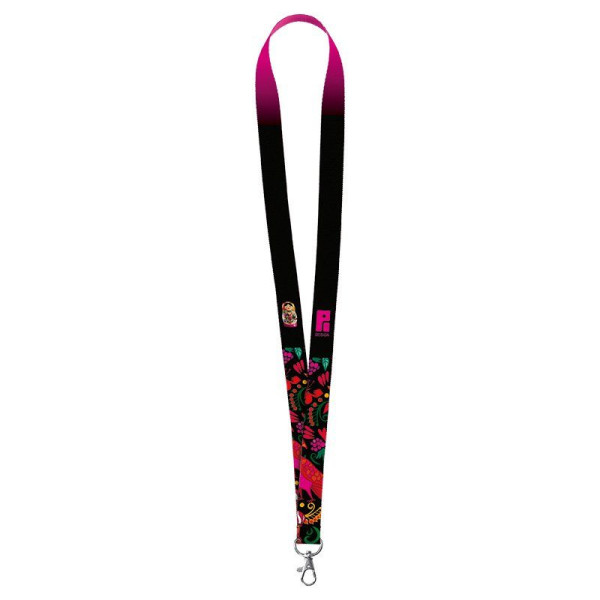 CORDON TOUR DE COU / LANYARD 2X92 CM - SUBLIMATION Personnalisable | BCM Goodies