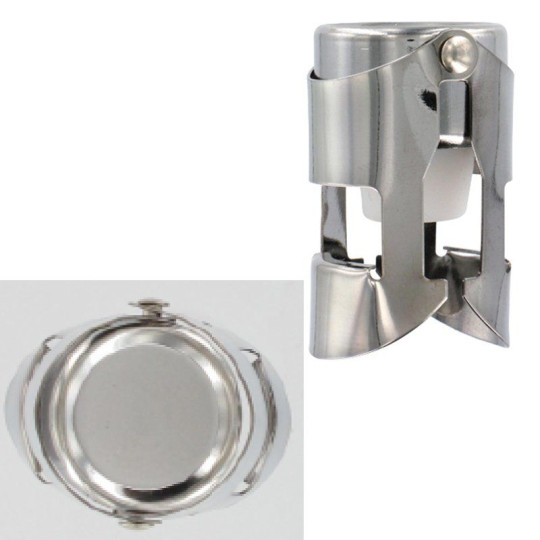BOUCHON BOUTEILLE CHAMPAGNE EN METAL Personnalisable | BCM Goodies