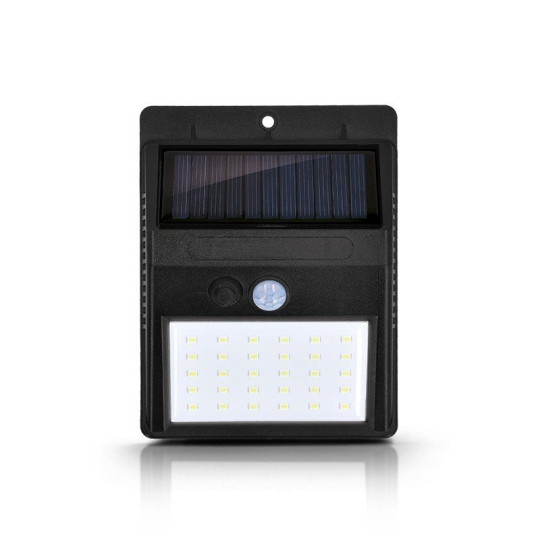LAMPE SOLAIRE 30 LED AVEC DETECTEUR DE MOUVEMENT Personnalisable | BCM Goodies